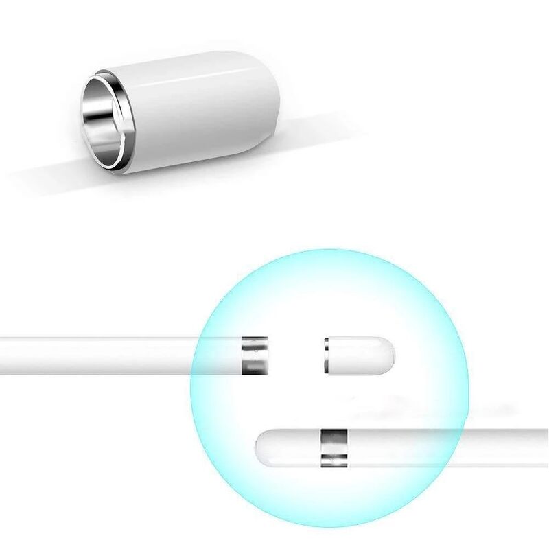 Magnetic Touch Pen Hat Nib Mini Connector Charger Tablet Phone Replacement Pencil Cap for Apple Pencil