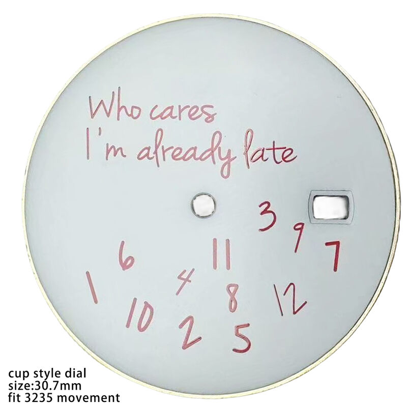 Cup Style Dial for  41mm 126300 126334 Fit to 3235 Movement, Afterrmarket Watch Repair Parts.