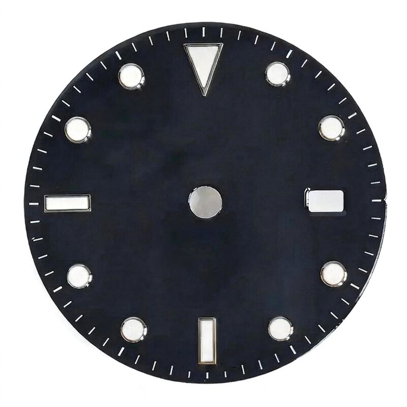 Watch Dial for 40mm Watch 16710 16700 16713 Fit for 3185 3186 Movement, Afterrmarket Watch Repair Parts.