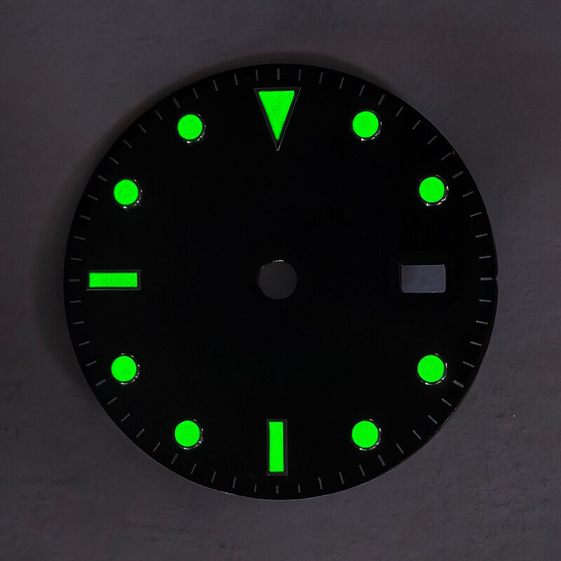 Watch Dial for 40mm Watch 16710 16700 16713 Fit for 3185 3186 Movement, Afterrmarket Watch Repair Parts.