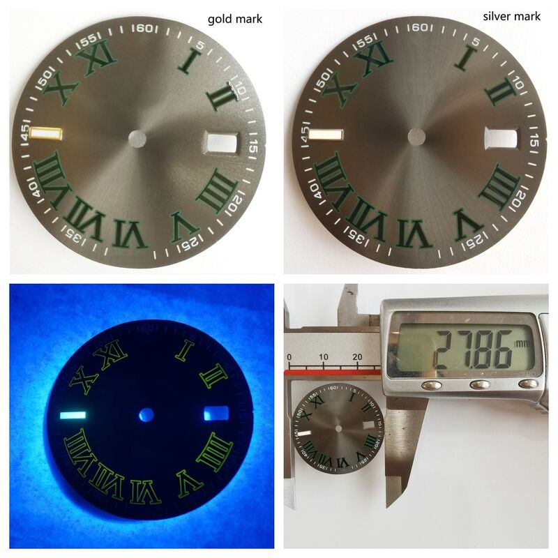 Watch Dial for 36mm Watch 16233 16013 16234 116234 Fit for 3135 Movement, Afterrmarket Watch Repair Parts.
