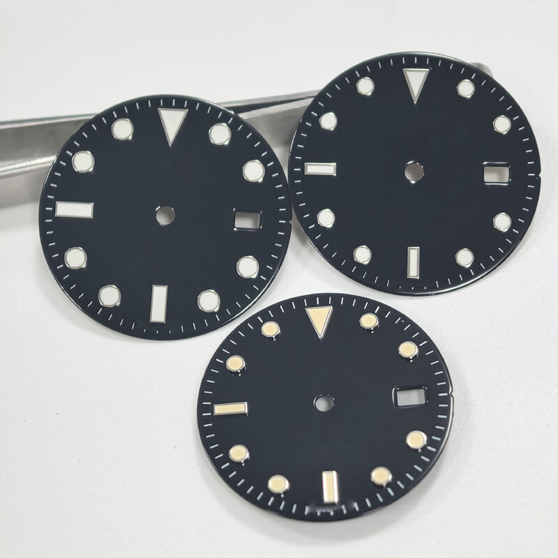 28.3mm Watch Dial for 40mm Watch 16610LV 1610LN Fit for 3135 Movement, Afterrmarket Watch Repair Parts.