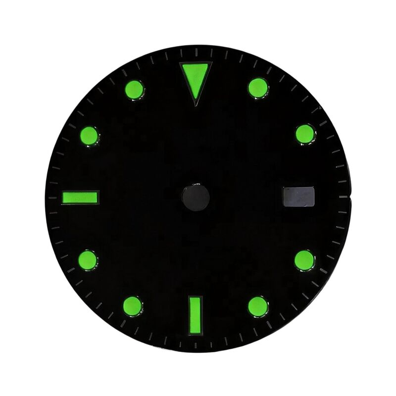 28.3mm Watch Dial for 40mm Watch 16610LV 1610LN Fit for 3135 Movement, Afterrmarket Watch Repair Parts.