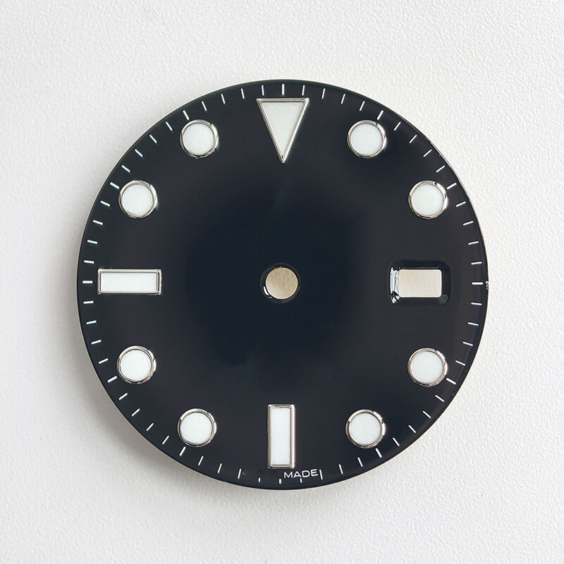 Fit 3135 Movement Watch Parts SUB Blue Black Green Dial 27.3MM Super Luminous. Aftermarket Watch Parts Replacements