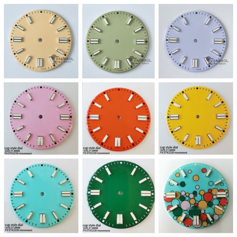 High Quality Watch Dial for 41mm 124300, Fit to 3230 Movement, Afterrmarket Watch Repair Parts.
