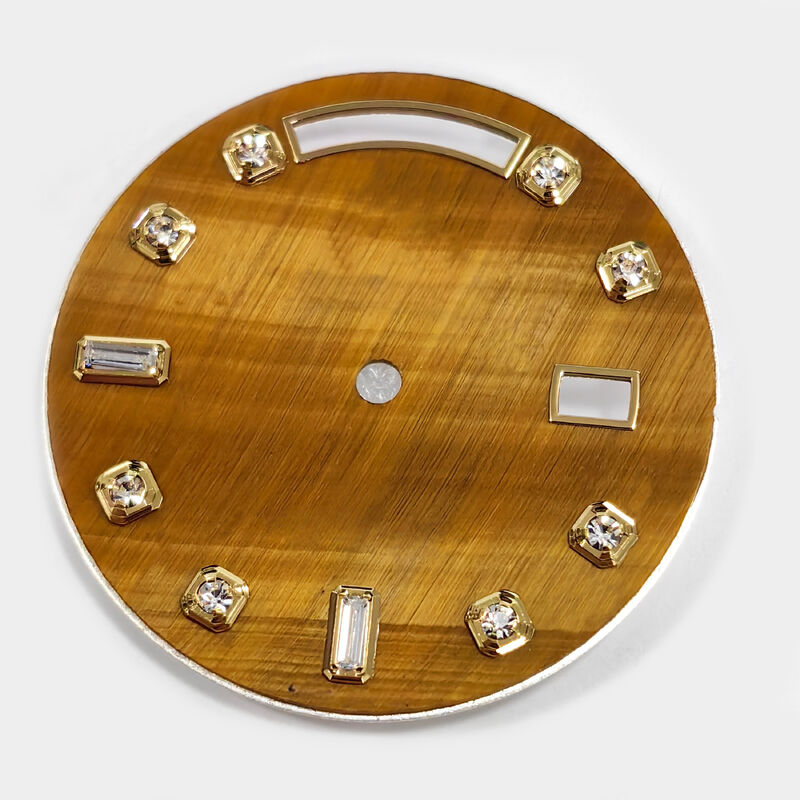 28.5mm Stone Watch Dial for 36DD Watch Fit for 3155 Movement, Afterrmarket Watch Repair Parts.