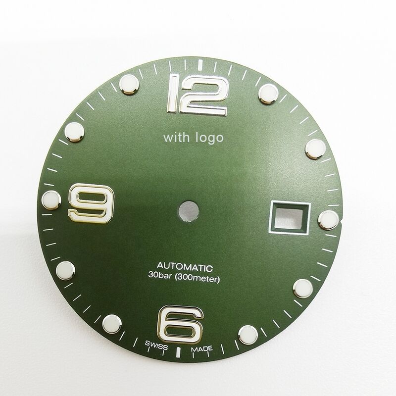 31mm Watch Dial Watch Accessories for 2824 Movement LONG-INES L3.781 41mm Case Dial Replacement