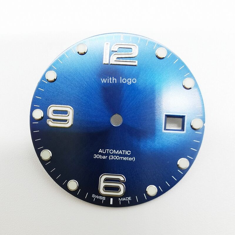 31mm Watch Dial Watch Accessories for 2824 Movement LONG-INES L3.781 41mm Case Dial Replacement