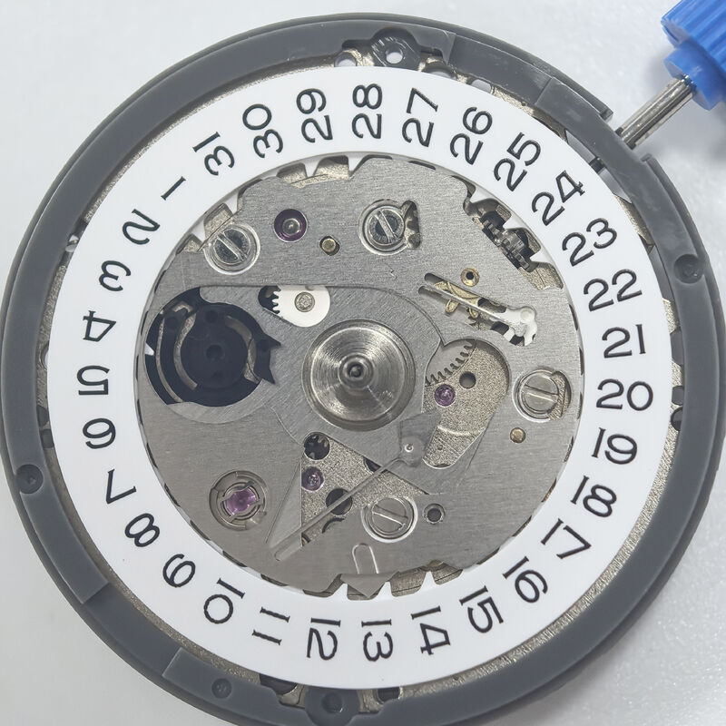 Japan Genuine NH35 Automatic Mechanical Movement RLX Font White Date Wheel  24 Jewels Mod Watch Replacement NH35A Date at 3:00