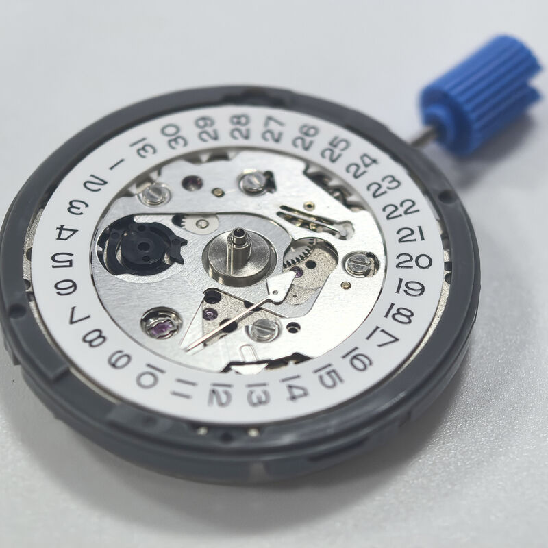 Japan Genuine NH35 Automatic Mechanical Movement RLX Font White Date Wheel  24 Jewels Mod Watch Replacement NH35A Date at 3:00