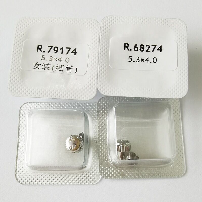5.3mm Watch Crowns for RLX Ladies Watch 79174 68274 68273, Stainless Steel, Yellow Gold Watch Parts, Watch Accessories