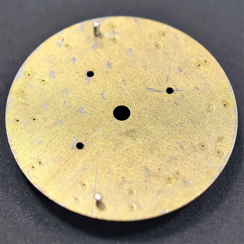Watch Parts Made Dial for 4130 Movement 116508 116500 116518 116520 Blue Luminous