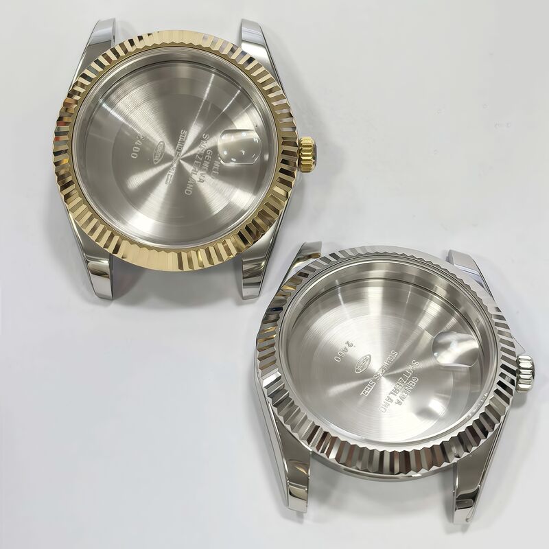 904L Stainless Steel Watch Case for DJ 41mm 126334, Fit to VR3235 Watch Movement, Watch Parts