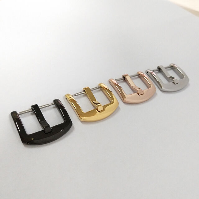 16mm 18mm 20mm 22mm 24mm Watch Buckle Wholesale Genuine Leather Watch Straps Buckle Stainless Steel Buckle