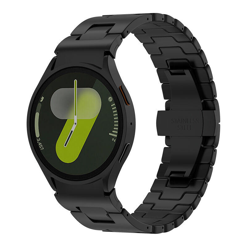 20mm Stainless Steel Strap for Samsung Galaxy Watch 6 Classic Metal Adjustable Luxury Quick Release Watch Band