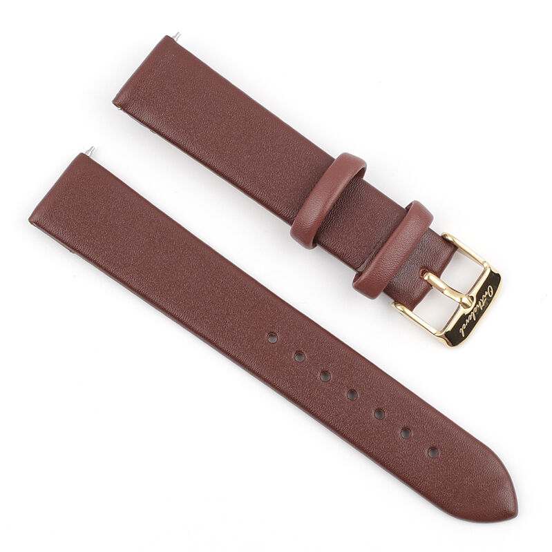 12/14/16/18/20mm Genuine Leather Ladies Smooth Watch Strap Belt Suitable for DW Watches for galaxy Watch Gear S3