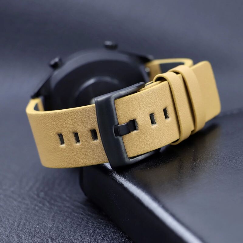 20mm 22mm Genuine Leather for Samsung Galaxy Watch 3 46mm 42mm Active 2 40 44 Gear S3 for Huawei Watch Correa Bracelet