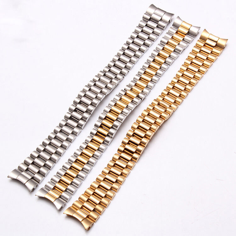 Replacement Role X Dayton-a Jubilee Stainless Steel Bracelet Role X Strap 20mm Stainless Steel Watch Bracelet Watch Straps Band