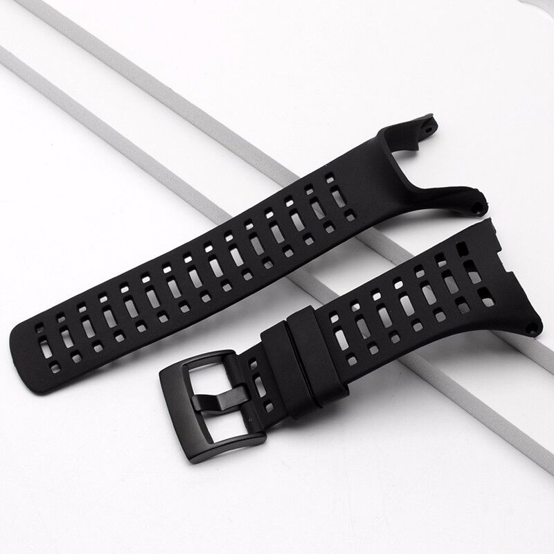 High Quality Black Rubber Watch Band Special for SUUNTO AMBIT Series 1/2/3 Silicone Strap Men Watch Accessories Bracelet