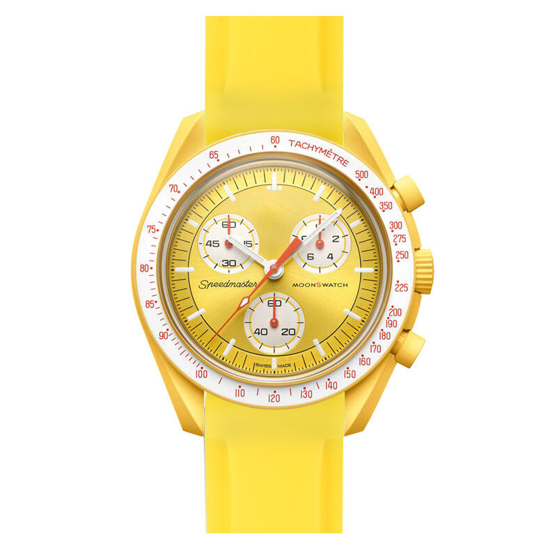 Customized Engraved Logo 20mm Silicone Rubber Watch Strap for Omeg X Speed Master for MoonSwatch Curved End