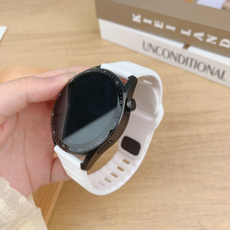 Rubber Smart Watch Band 20mm 22mm for Samsung Galaxy Watch 7 6 5 4 6Classic GearS3 for Huawei 3 4Pro  Silicone Watch Strap