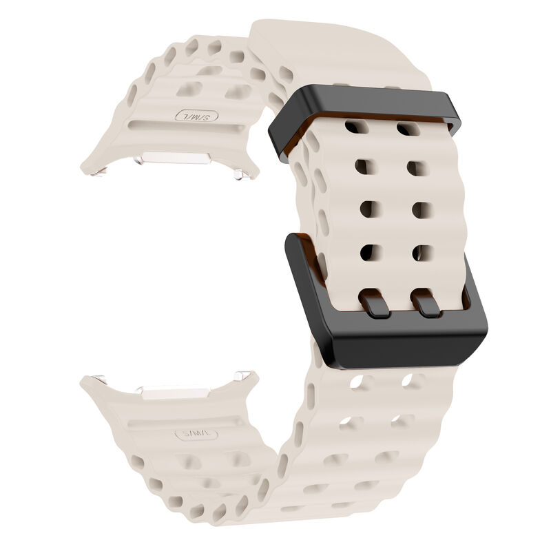 Breathable Wristband Silicone Straps for Samsung Galaxy Watch 7 ultra 47mm Soft Rubber Watch Bands Custom Watch 7 Ultra Bracelet