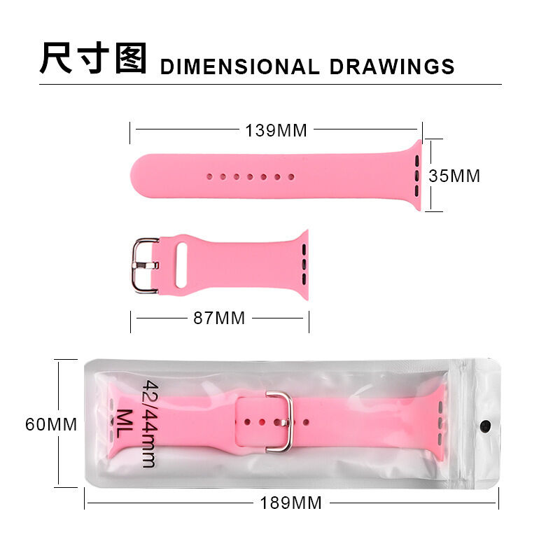 Soft Luxury Sport Silicone Strap Women/Men Breathable 40mm/44mm 45mm/49mm Multi-Colored for Apple IWatch Series 5/4/3/2/1 Gift