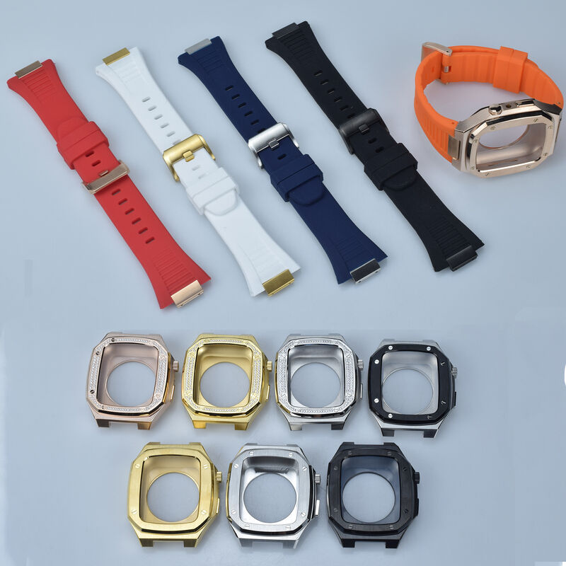 Stock Trendy Fashion Waterproof Luxury Brand Stainless Steel No Smart 44mm Watch Case for Apple Series 4/5/6 Iwatch