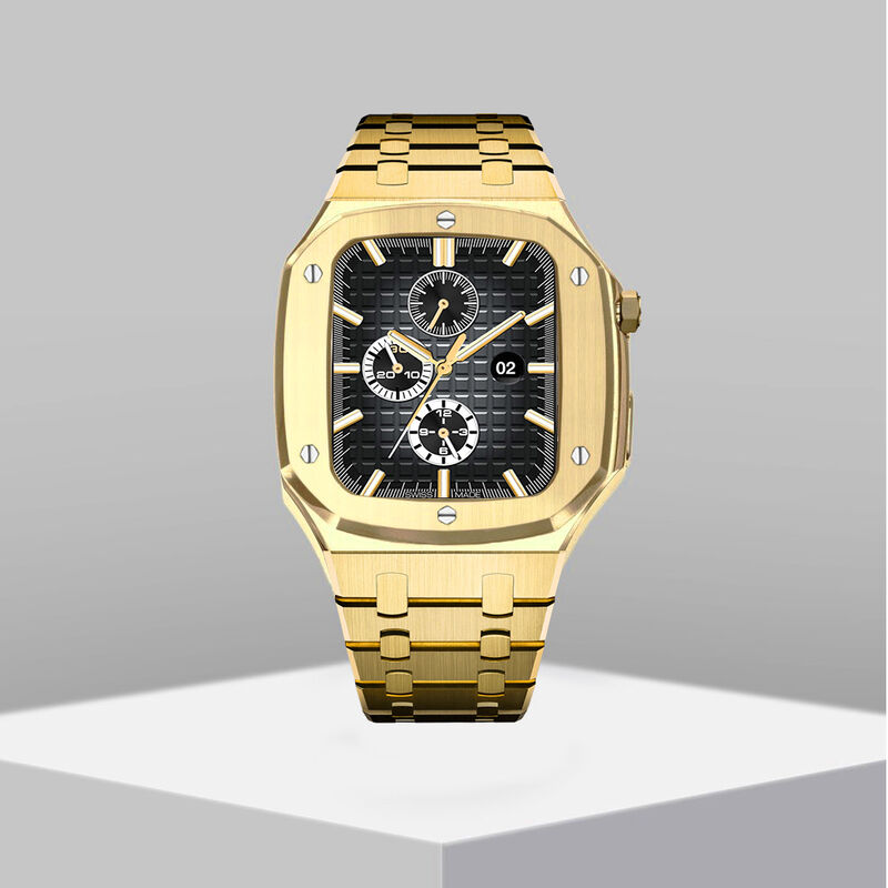 Stock Quick Shipping Fashion OEM 44mm Stainless Steel No Smart Watch Case for Apple Iwatch Series