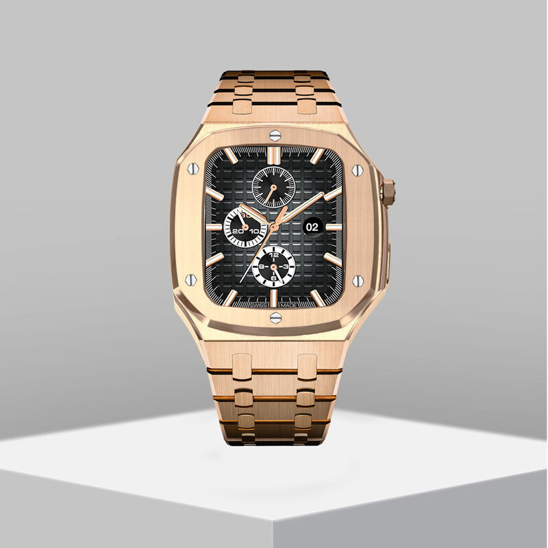 Stock Quick Shipping Fashion OEM 44mm Stainless Steel No Smart Watch Case for Apple Iwatch Series