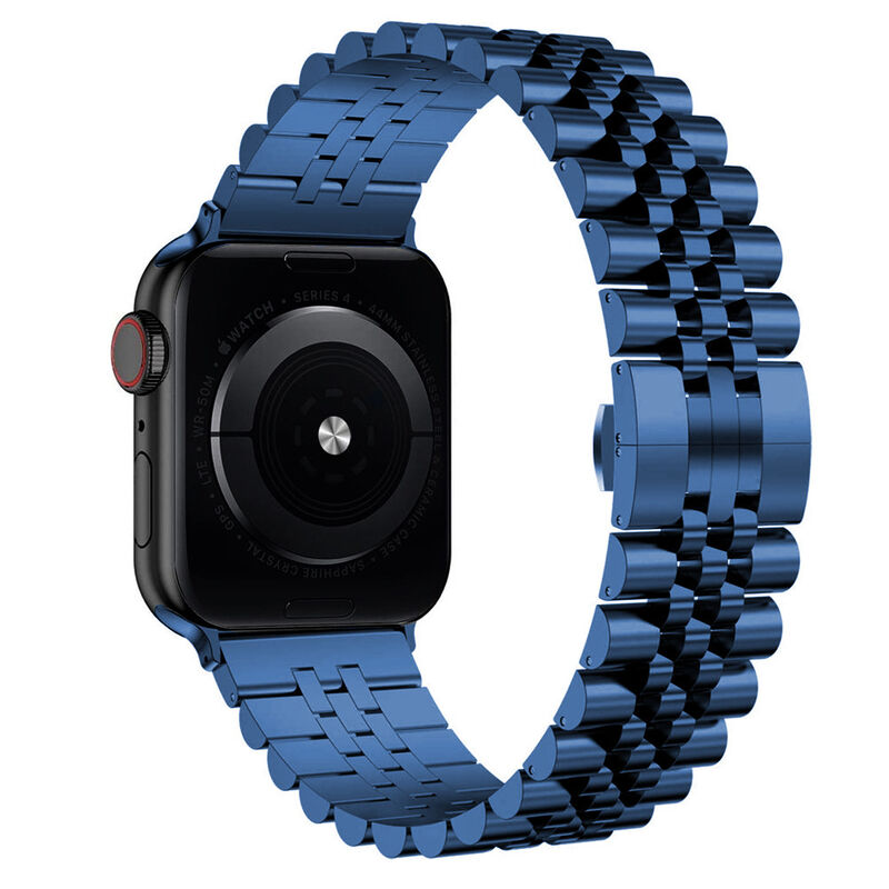 Custom LOGO Fantastic Watch Bands for Apple Watch Series Band Men Women Luxury Metal Stainless Steel Watch Strap Bracelet