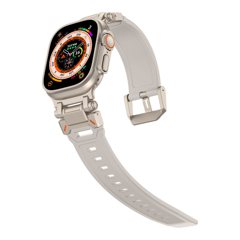 Titanium TPU Watch Band for IWatch 9 41mm 45mm Sport Replacement Watch Water Resistant TPU Band