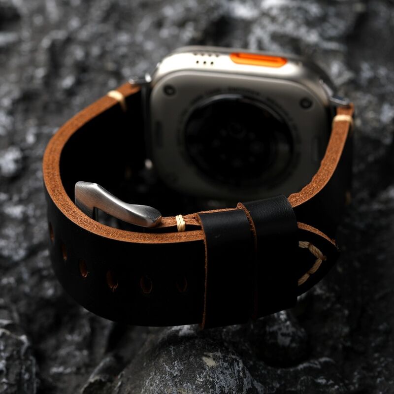 Handmade Quick Release Strap Genuine Vintage Replacement Wrap 18mm 20mm 22mm 24mm US Chromexcel Men Horween Leather Watch Bands