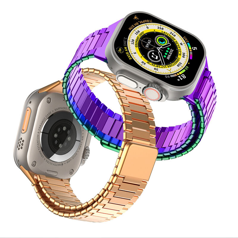 Luxury Magnetic Stainless Steel Watch Band Metal Wristband 38mm 42mm for apple Watch Strap Replacement Appl Watch Bracelet