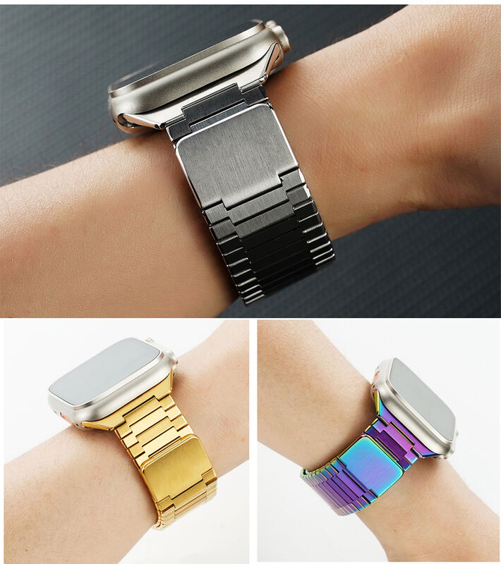 Luxury Magnetic Stainless Steel Watch Band Metal Wristband 38mm 42mm for apple Watch Strap Replacement Appl Watch Bracelet