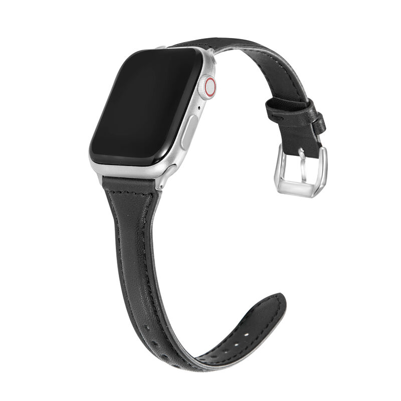 Factory Direct Sale 38mm 42mm Genuine Leather Strap for Apple Watch Band for IWatch 7 6 5 4 3 2 1 E Sports Wury Leatheatchband
