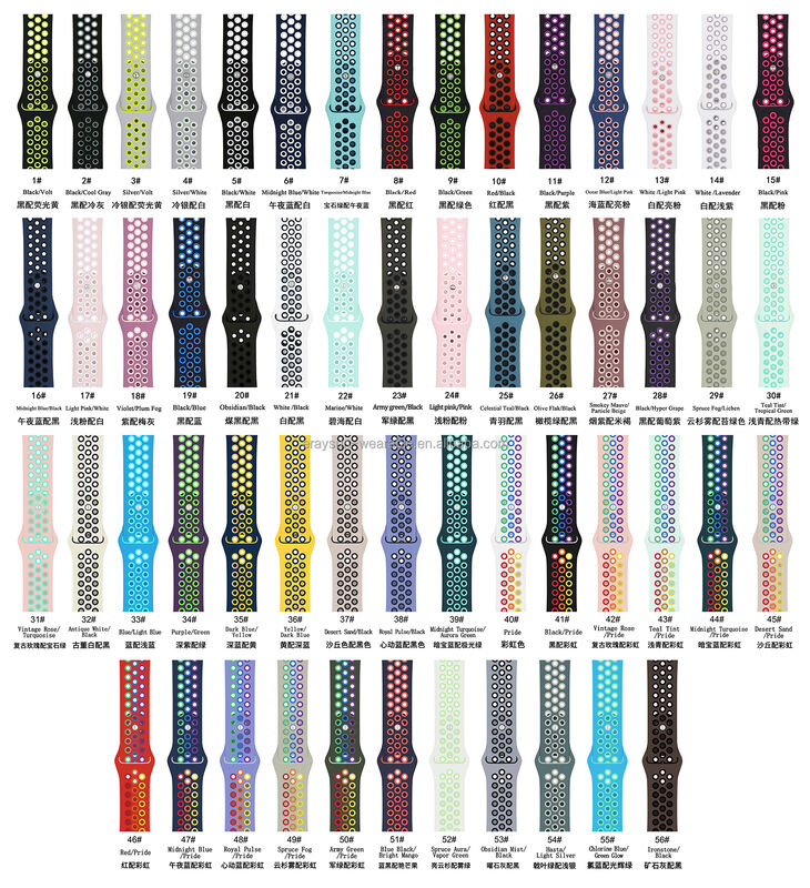 Sport Band Strap for IWatch Series 7 Luxury Replacement Silicone Watch Band Strap for Apple Watch Series 7 6 5 4 3 2 1 SE 40MM