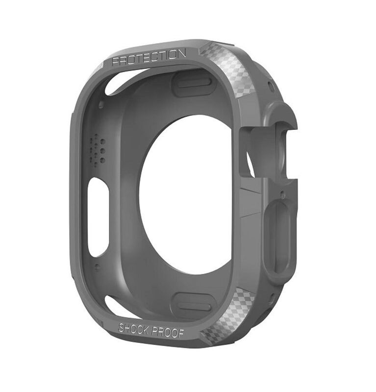 Shockproof Rugged Case Cover for Apple Watch Series 8 7 Ultra 41mm 45mm 49mm TPU Watch Screen Protector