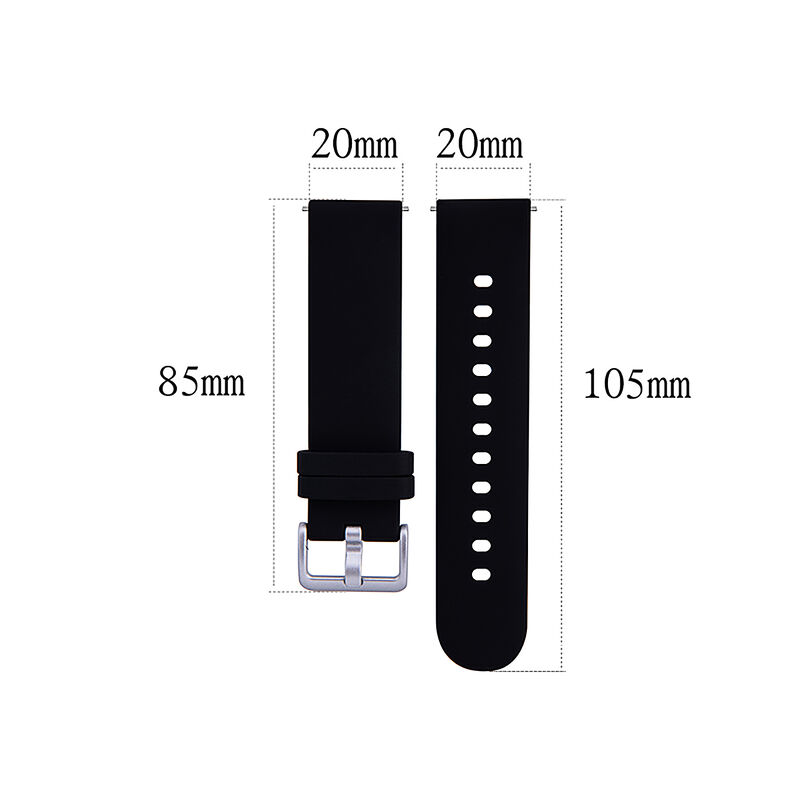 New Arrival 20mm Universal Color Silicone Children's Strap Watch Band
