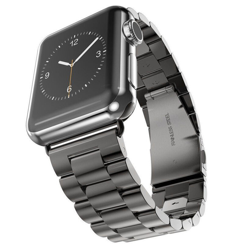 20mm 22mm Smart Watch Strap Fashion Luxury Gold Metal Replaceable Stainless Steel Watch Bands for Apple Watch