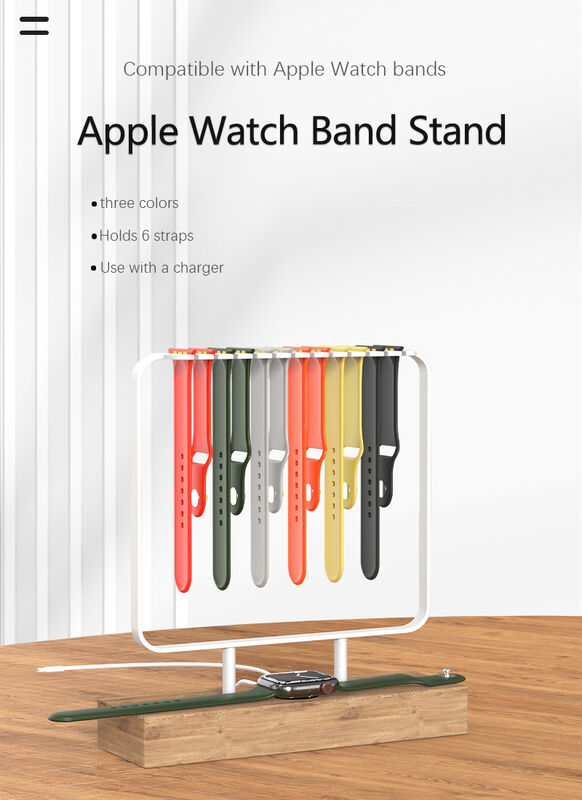 Custom Watch Strap Display for Apple Watch Band Display Stand Metal Display Stand for Watch Band