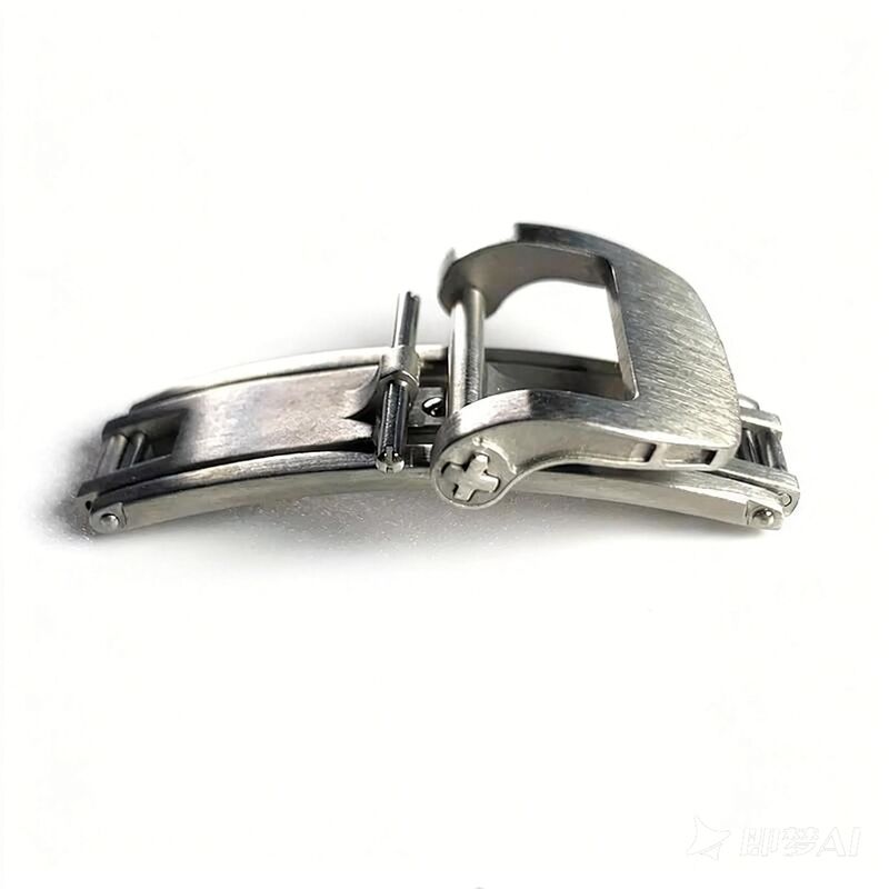 High Quality Custom Craft Butterfly Buckle 316L Stainless Steel in 18mm 20mm 22mm Watch Strap Folding Buckles