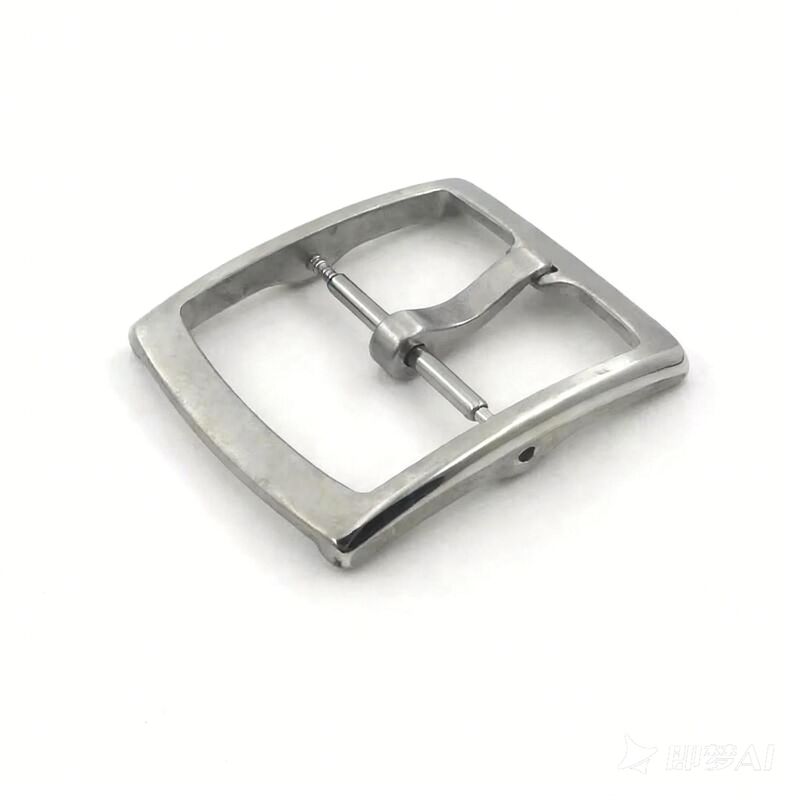 Custom Watch Clasp 316L Stainless Steel Polished Watch Strap Pin Buckle Clasp Size 19mm with 2.5mm Tonguer