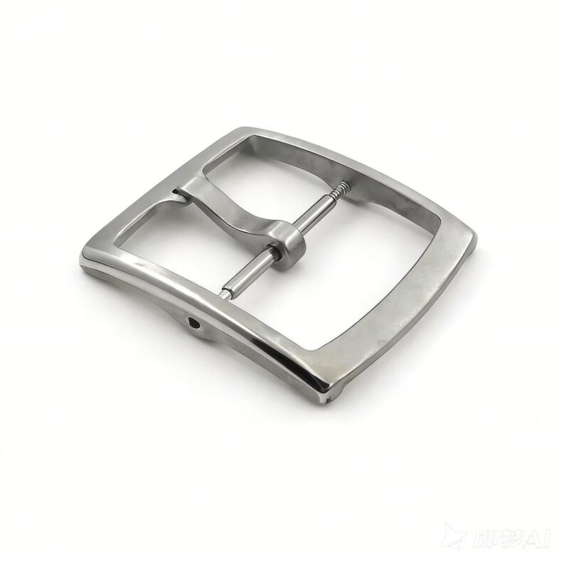 Custom Watch Clasp 316L Stainless Steel Polished Watch Strap Pin Buckle Clasp Size 19mm with 2.5mm Tonguer
