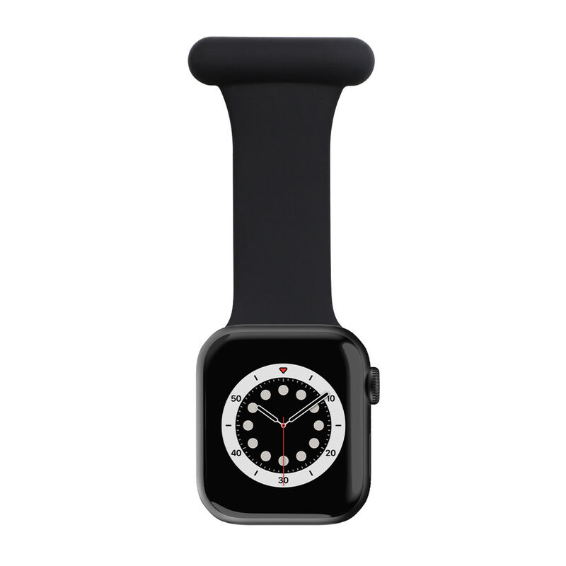 New Nurse Watch Pin Bracelet for Apple Watch Band 38mm 42mm 44mm 40mm Silicone Band for Iwatch S8 Accessories