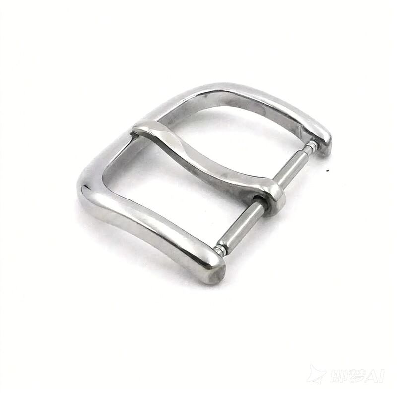 Custom Watch Clasp 316L Stainless Steel Polished Watch Strap Buckle Size 18mm with 2.0mm Soild Tonguer