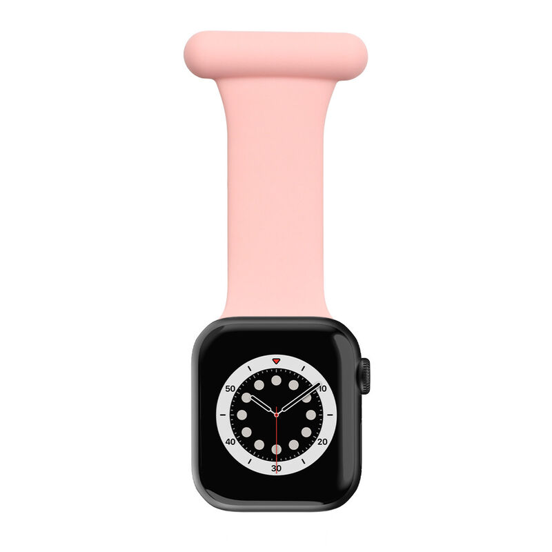 New Nurse Watch Pin Bracelet for Apple Watch Band 38mm 42mm 44mm 40mm Silicone Band for Iwatch S8 Accessories