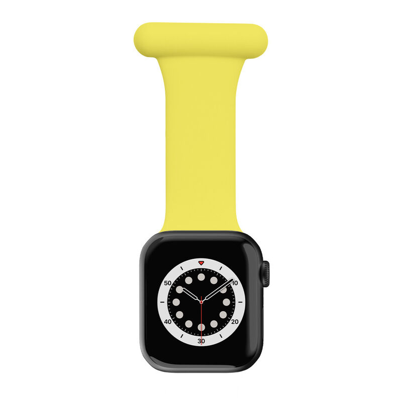 New Nurse Watch Pin Bracelet for Apple Watch Band 38mm 42mm 44mm 40mm Silicone Band for Iwatch S8 Accessories
