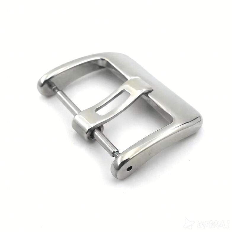 Buckle 316L Stainless Steel Pin Buckle Hollow 4.0mm Wide Tongue 16mm 18mm 20mm 22mm 24mm for Nylon or Silicone Watchbands