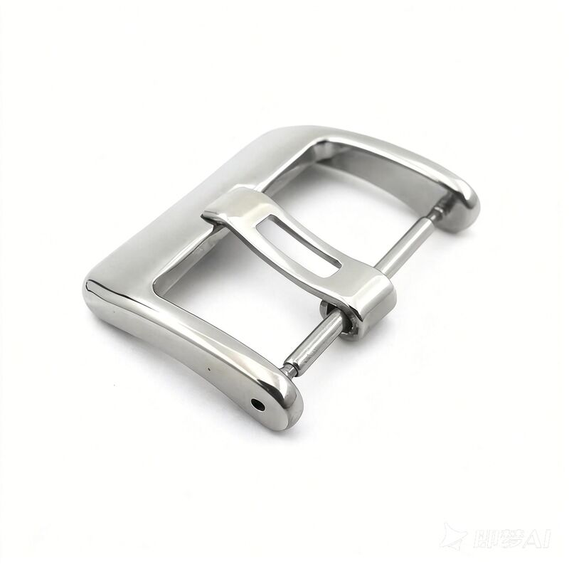 Buckle 316L Stainless Steel Pin Buckle Hollow 4.0mm Wide Tongue 16mm 18mm 20mm 22mm 24mm for Nylon or Silicone Watchbands